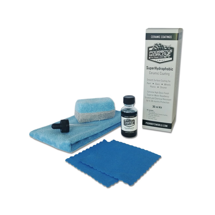 Poorboy's SuperHydrophobic Ceramic Coating 30 ml Kit