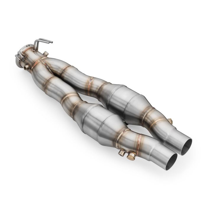 Downpipe AUDI RS3 8Y 2.5 TFSI with heat shield with Silencer