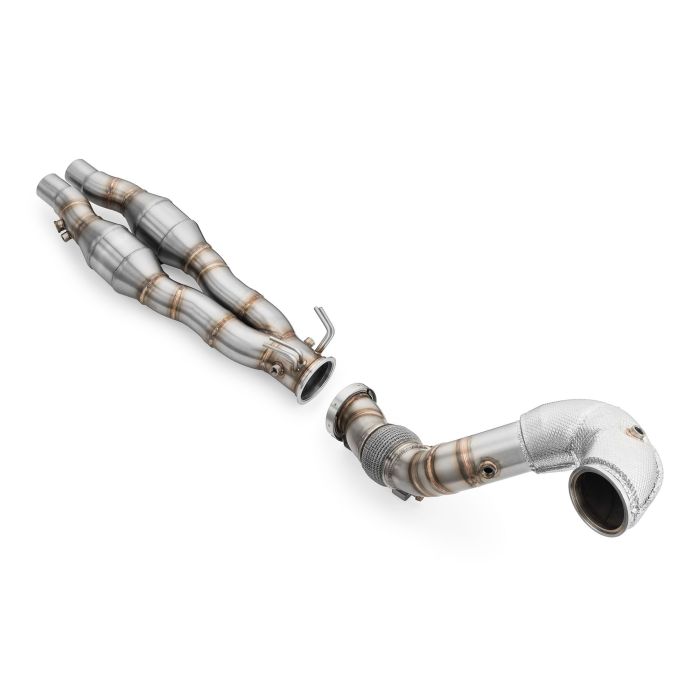 Downpipe AUDI RS3 8Y 2.5 TFSI with heat shield with Silencer
