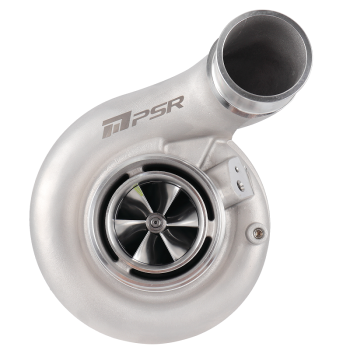Turbocharger Pulsar PSR 369D 1000HP 90° Outlet Comp. Hsg .91 T4 Twin Scroll Inlet 4.21