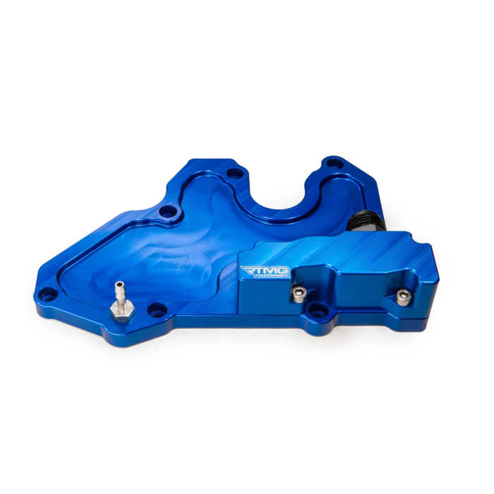 RTMG Performance Valve Cover Breather Adapter PCV AN10 for 1.8/2.0 TSI EA888 Gen 3 Blue