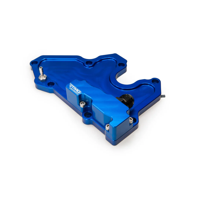 RTMG Performance Valve Cover Breather Adapter PCV AN10 for 1.8/2.0 TSI EA888 Gen 3 Blue