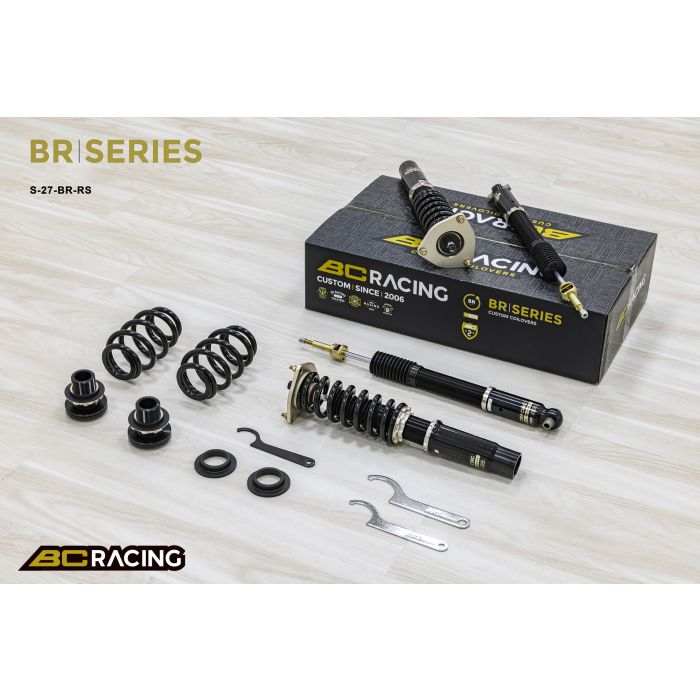 BC Racing S-27-BR-RS Coilovers for Audi A4 B9 2016+ (Strut 53mm)