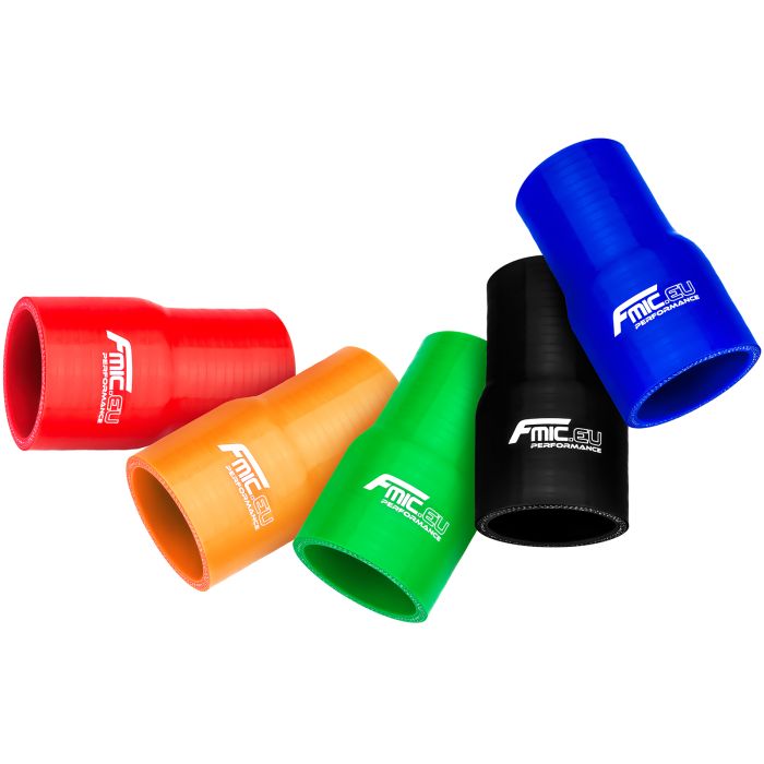Silicone Straight Reducer 45/51mm Black