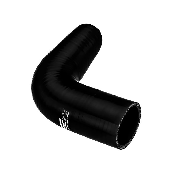 Silicone elbow 90' 35mm Black