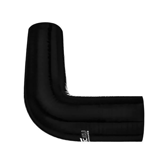 Silicone elbow 90' 35mm Black