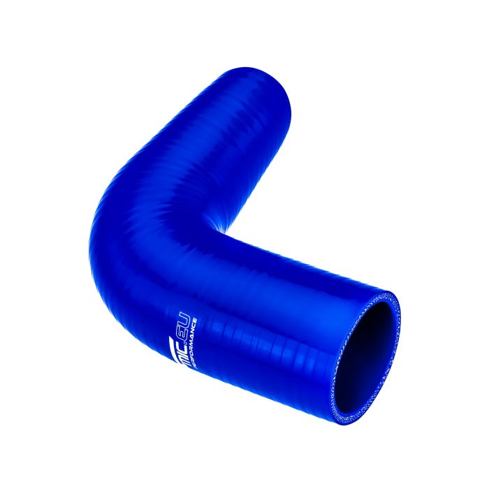 Silicone elbow 90' 102mm Blue