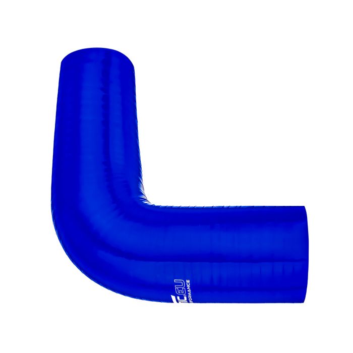 Silicone elbow 90' 102mm Blue