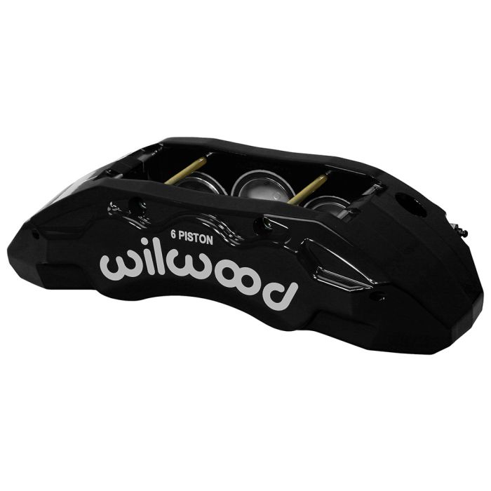 Wilwood 120-13817 TX6R Radial Mount Caliper Right 6 Pistons Black