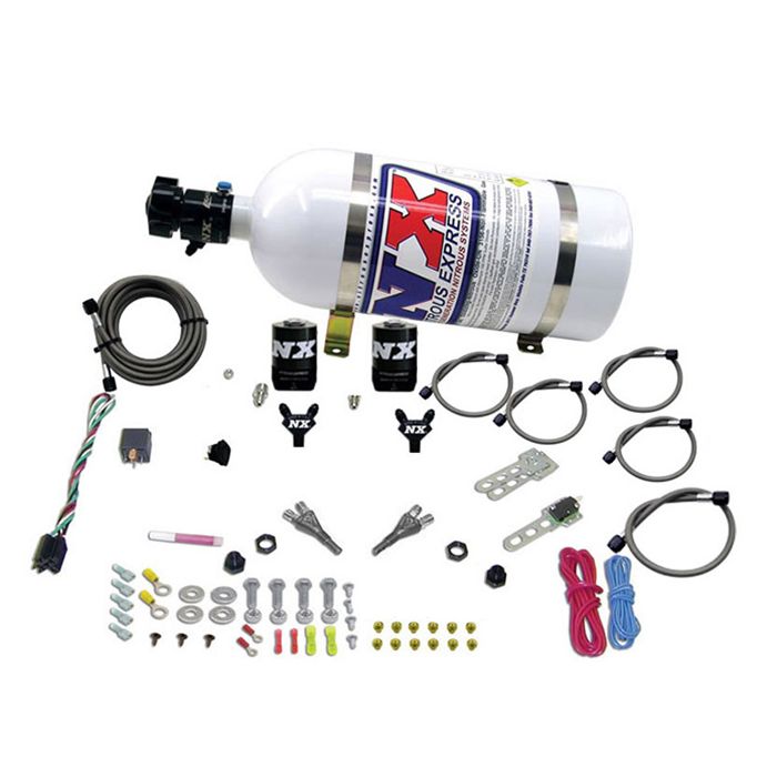 Dual Nozzle with 10Lb Bottle for Dodge Viper EFI (100-300Hp) Nitrous Express NX 20325-10 