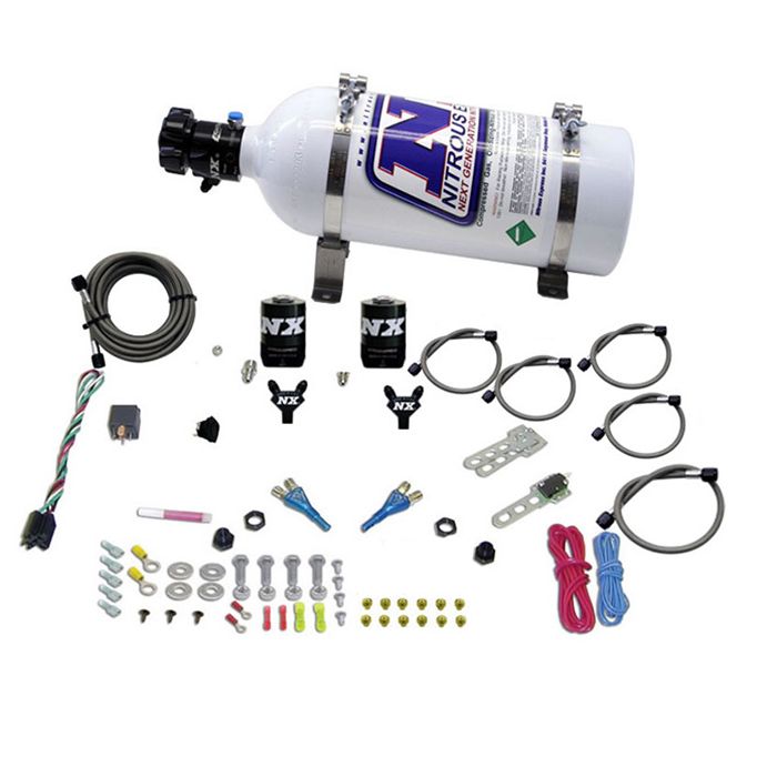 Dual Nozzle with 5Lb Bottle for BMW EFI All (50-300Hp) Nitrous Express NX 20816-05