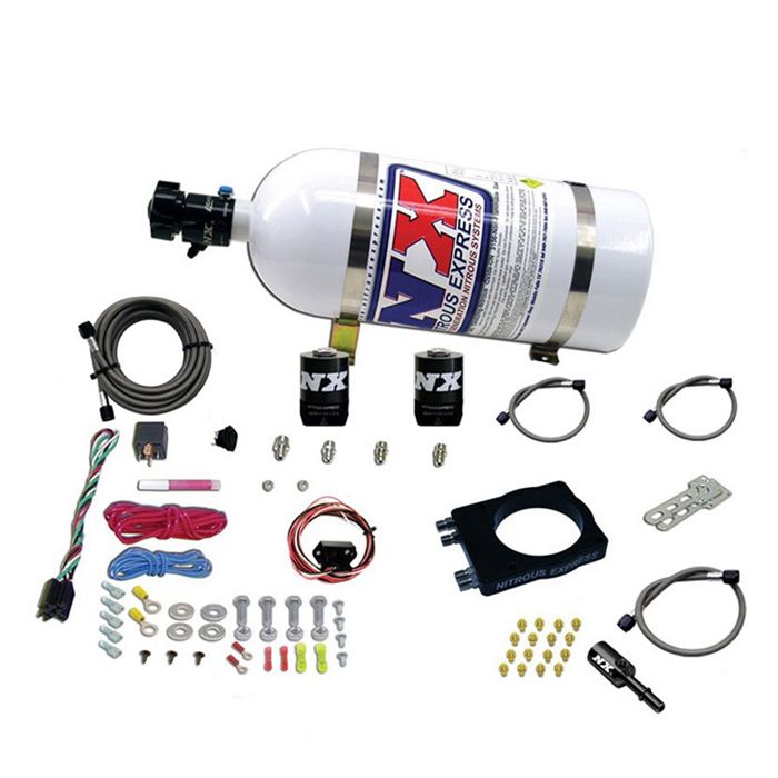 90mm Hemi Plate System (50-400Hp) with 10Lb Bottle Nitrous Express NX 20990-10