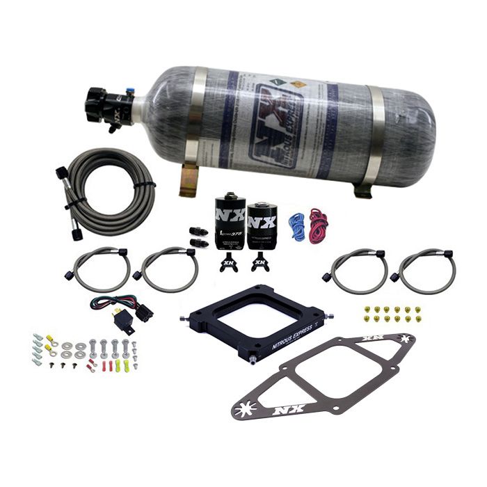 4500 Assassin Plate Gasoline RNC 250-750Hp with 12Lb Carbon Bottle Nitrous Express NX 67570-12