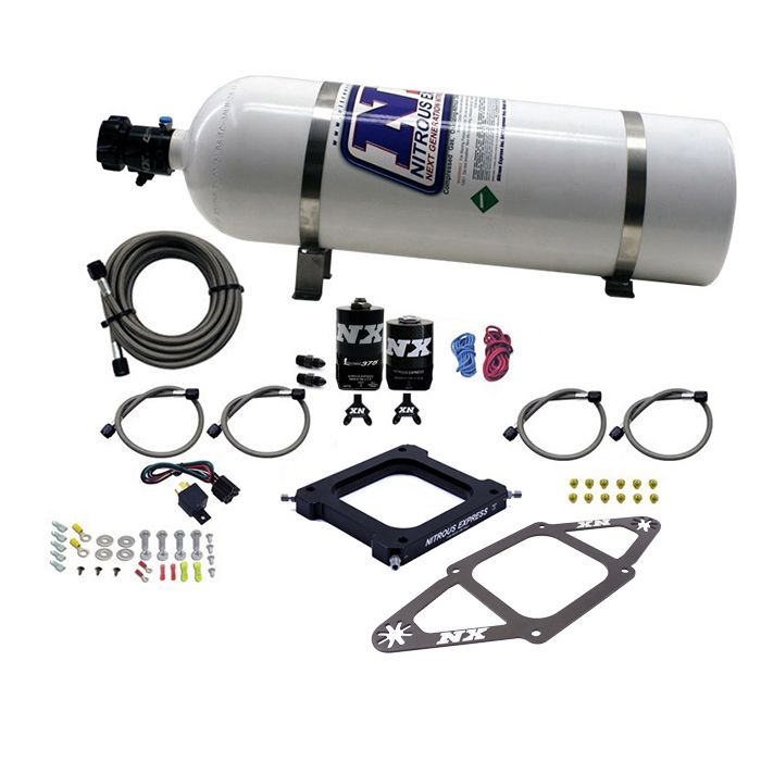 4500 Assassin Plate Gasoline RNC 250-750Hp with 15Lb Bottle Nitrous Express NX 67570-15