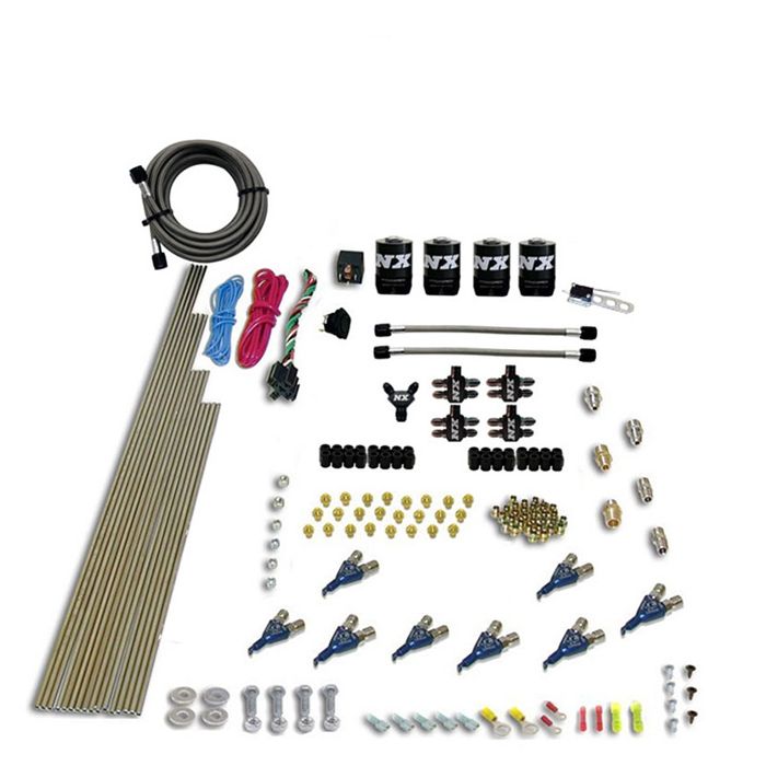 8-Cyl Direct Port Nitrous System EFI Gasoline (200-500Hp) without Bottle Nitrous Express NX 80001EFI-00