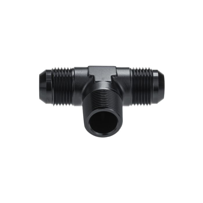 Adapter Trójnik Męski/Męski/Męski AN6 - 1/4 NPT - AN6 Czarny
