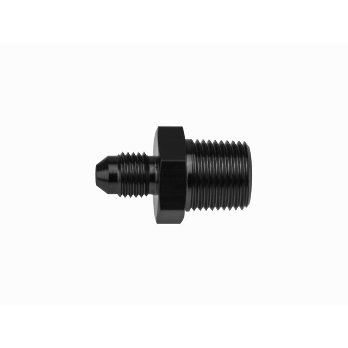 AN10 - 3/4 NPT Nypel adapter męsko-męski Czarny