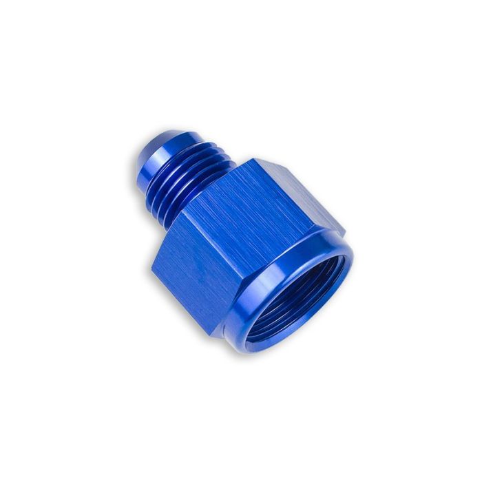 AN6-AN4 JIC Nypel adapter redukcyjny prosty żeńsko-męski Niebieski