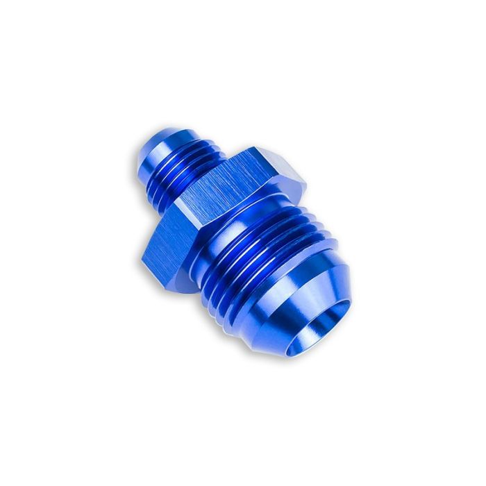AN8-AN6 JIC Nypel adapter redukcyjny prosty męsko-męski Niebieski