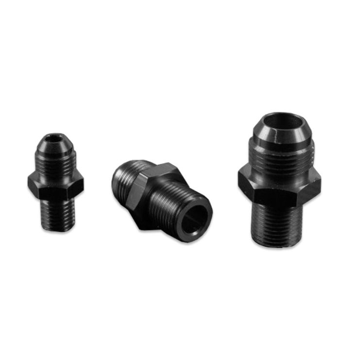 AN8-M20x1.5 Nypel adapter męsko-męski Czarny