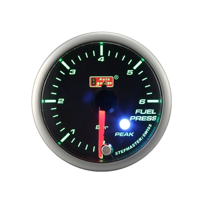 Auto Gauge Wskaźnik ciśnienia paliwa Amber