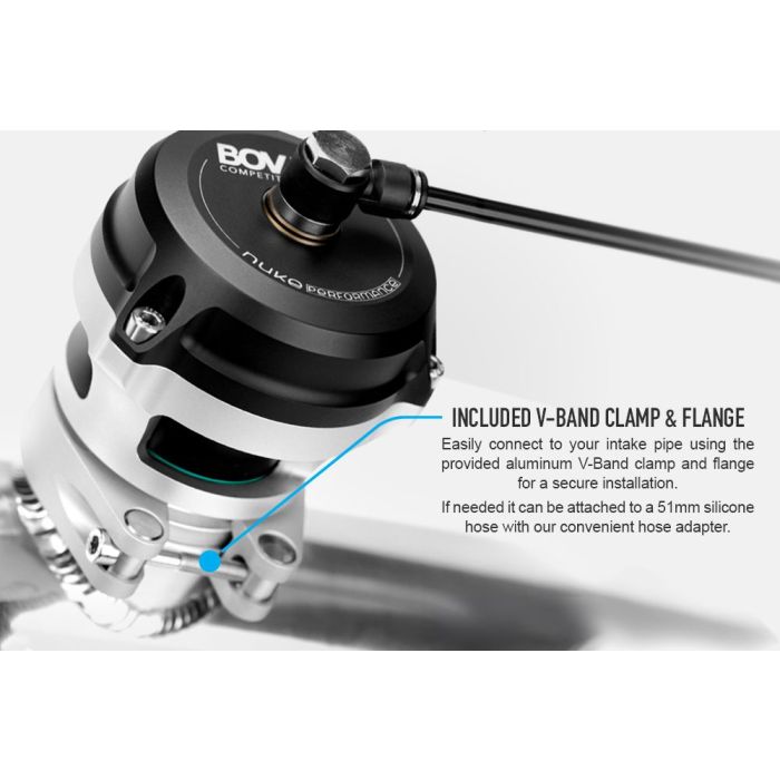 Nuke Performance Blow Off Valve BOV50c V-Band