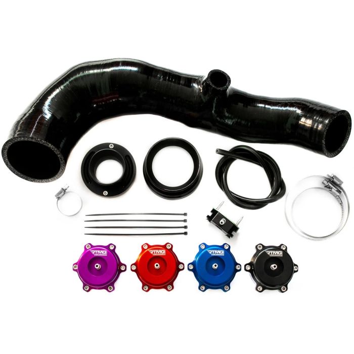 RTMG Performance Blow Off Valve Kit DPC for 1.5 TSI EVO for VW Golf/Ibiza FR/Leon/T-Rock/Tiguan/Karoq Black