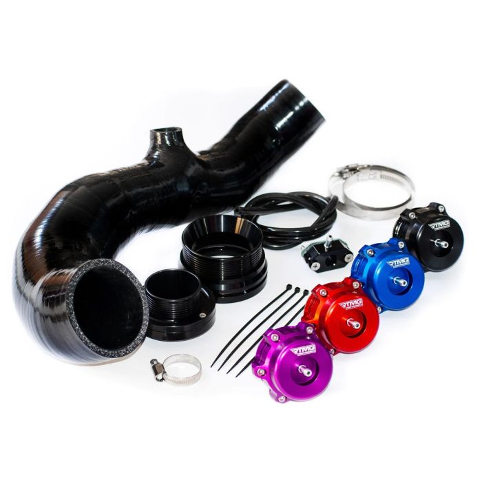 RTMG Performance Blow Off Valve Kit DPC for 1.5 TSI EVO for VW Golf/Ibiza FR/Leon/T-Rock/Tiguan/Karoq Black