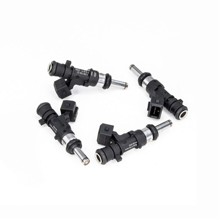 Deatschwerks Bosch EV14 zestaw 4 wtryskiwaczy paliwa 850cc/min, Dodge Dart 1.4L Turbo 2012-16 and Fiat 500 (incl Abarth) 1.4L Turbo 2012-17