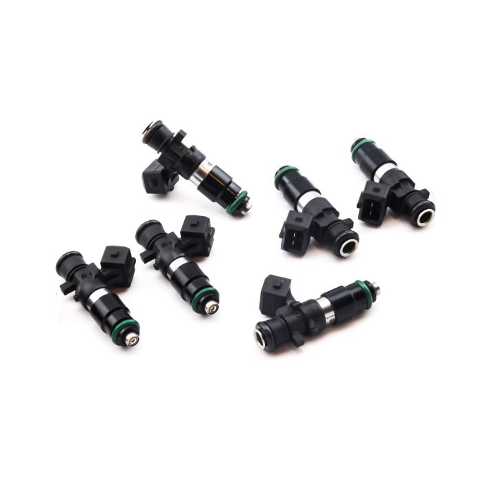 Deatschwerks Bosch EV14 zestaw 6 wtryskiwaczy paliwa 1200cc/min, Porsche 911/996 H6 01-05 (turbo), EV14 Universal 4