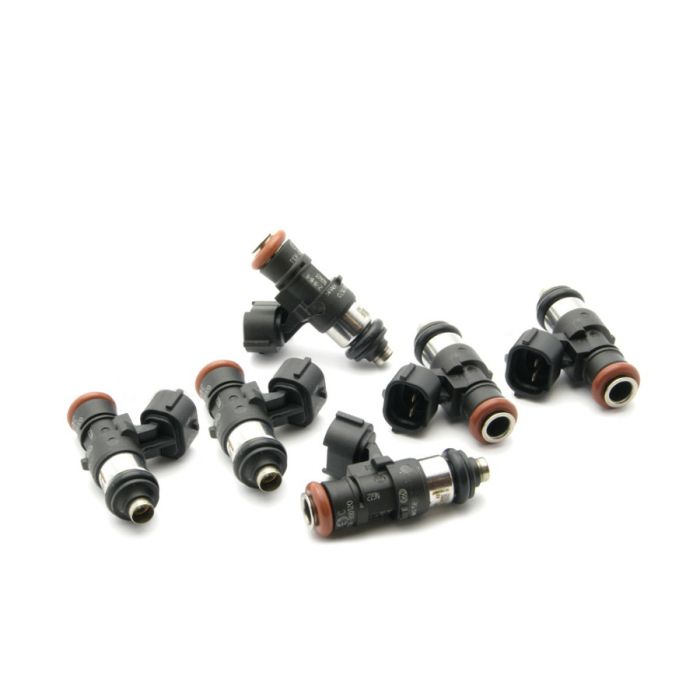 Deatschwerks Bosch EV14 zestaw 6 wtryskiwaczy paliwa 2200cc/min, 200lb/hr, Universal 40mm / 14mm