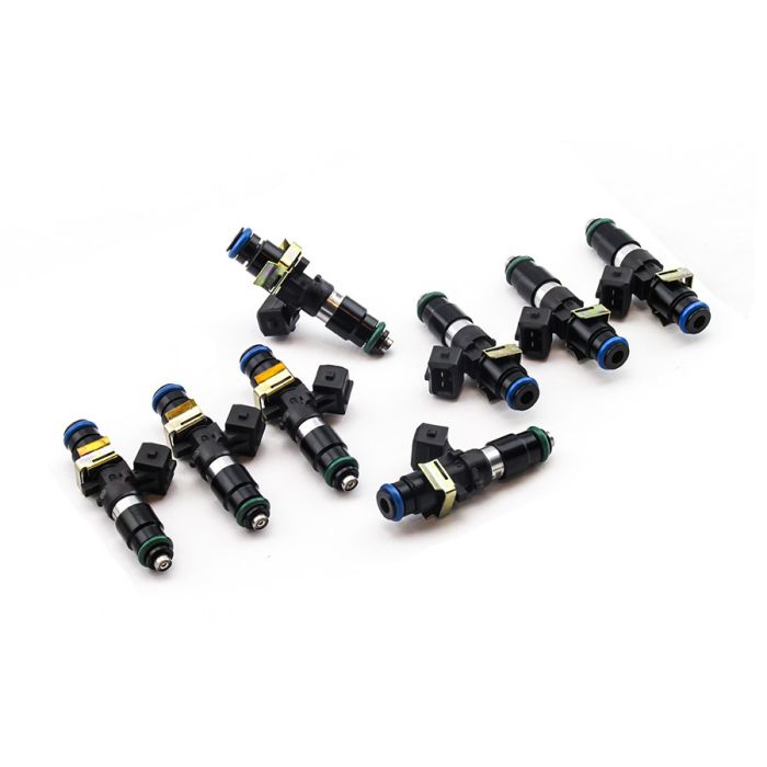 Deatschwerks Bosch EV14 zestaw 8 wtryskiwaczy paliwa 1200cc/min, Chevrolet Silverado 1500 & GMC Sierra 1500 2000-13 Gas V8 4.8L/5.3L/6.0L/6.2L Excl Flex Fuel