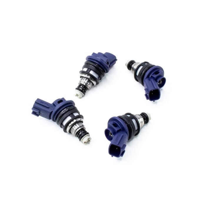 Zestaw wtryskiwaczy DeatschWerks 550cc Nissan G20/SR20/240sx SR20DET/KA24DE 91-98 USA-DW-01J-00-0550-4 2 371,19 zł