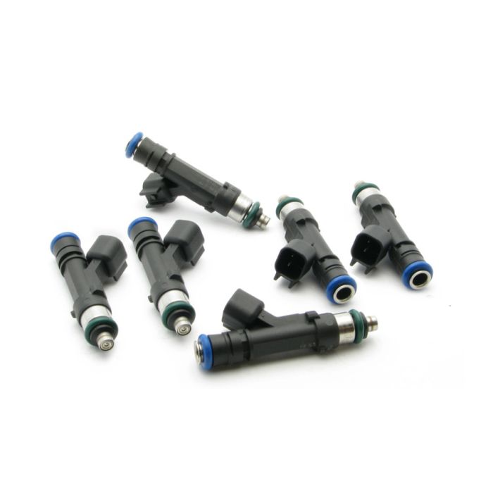 DeatschWerks zestaw 6 wtryskiwaczy paliwa 410cc/min, Ford Mustang V6 3.8L /4.0 99-10