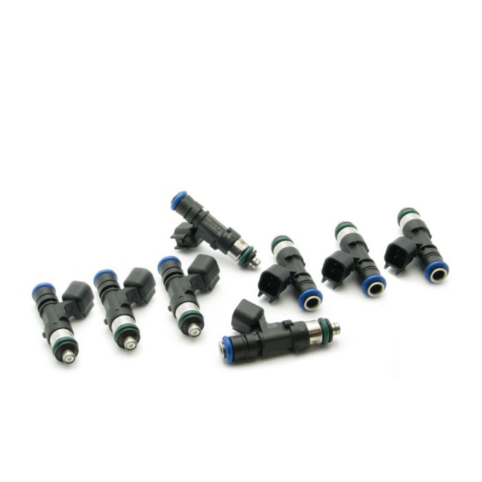 DeatschWerks zestaw 8 wtryskiwaczy paliwa 1000cc/min, 95lb/hr, Chevrolet Corvette LS2 05-07, Pontiac GTO LS2 05-06, Dodge Challenger RT Hemi 5.7/6.1 06-12, Charger SRT8 Hemi 5.7/6.1 06-12, RAM(1500/2500) 03-12 Hemi 5.7/6.1, Ford Mustang GT500 07-14