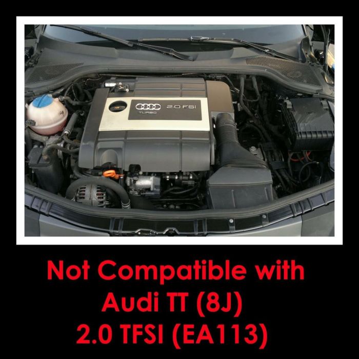 Dedykowany układ dolotowy Ramair JSK-141-BK Audi TT 8J 2.0 TFSI EA888 CESA