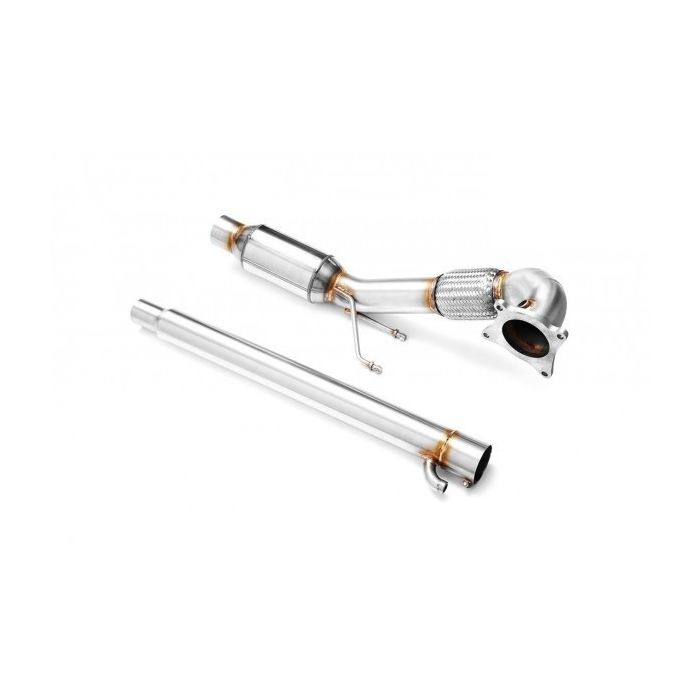 Downpipe VOLKSWAGEN Golf VI R + CAT 2.0 TSI  VI 2009-2013 Euro 4 100 CPSI