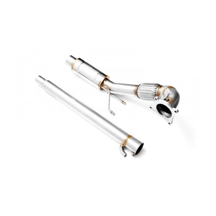 Downpipe VOLKSWAGEN Golf VI R + SILENCER 2.0 TSI  VI 2009-2013