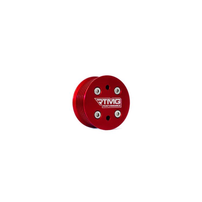 Aluminum Supercharger Steel Pulley RTMG Performance for Mini Cooper S R53 Red