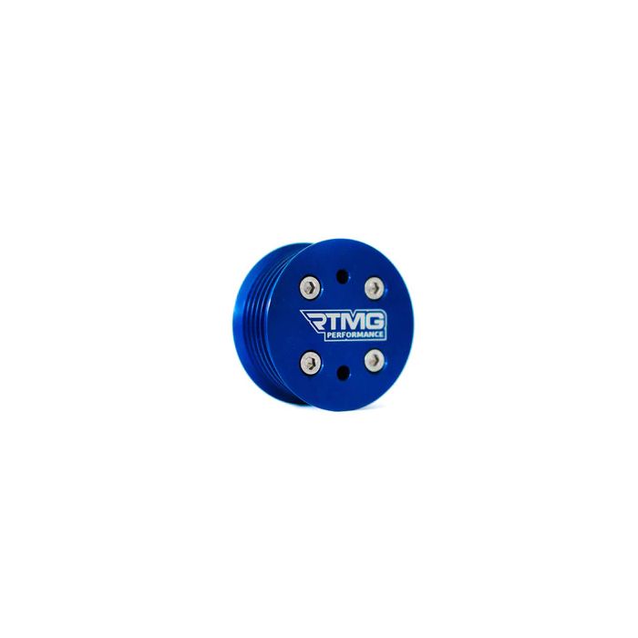 Aluminum Supercharger Steel Pulley RTMG Performance for Mini Cooper S R53 Blue