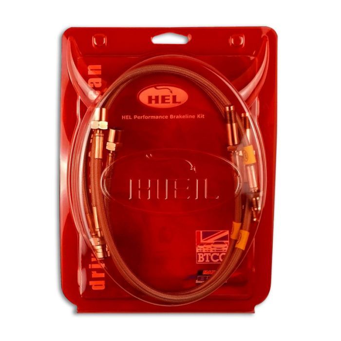 Honda Civic FK3 2.2 CTDI- Blue transparent HEL Performance Braided Clutch Line Hoses