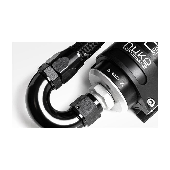 Full Flow AN Hose End Fitting 180 Degree AN12