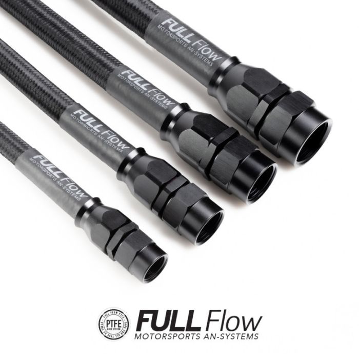 Full Flow PTFE Hose End Fitting 30 Degree AN10