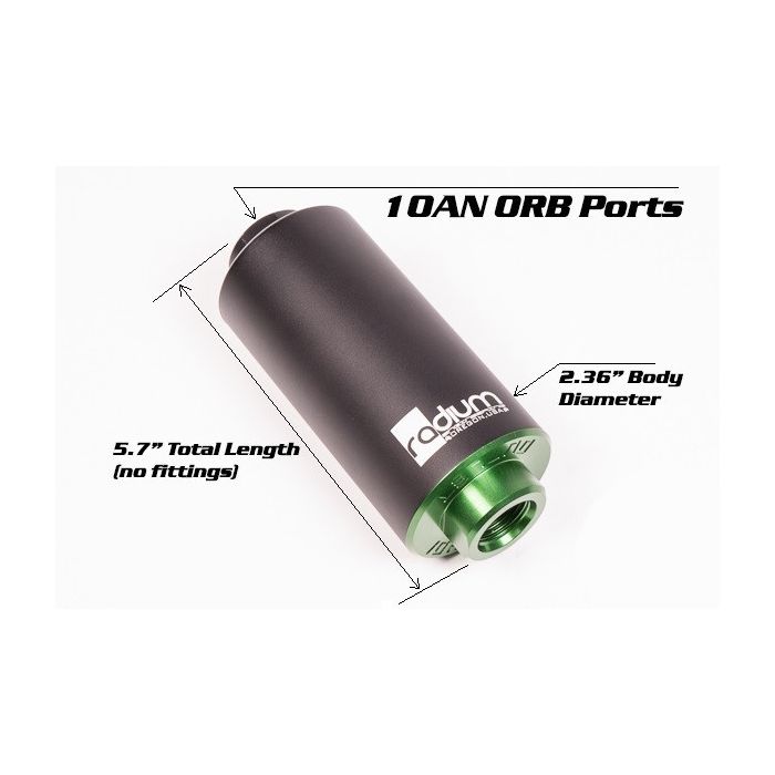 High Flow Fuel Filter Microglass 6 Micron Radium Engineering