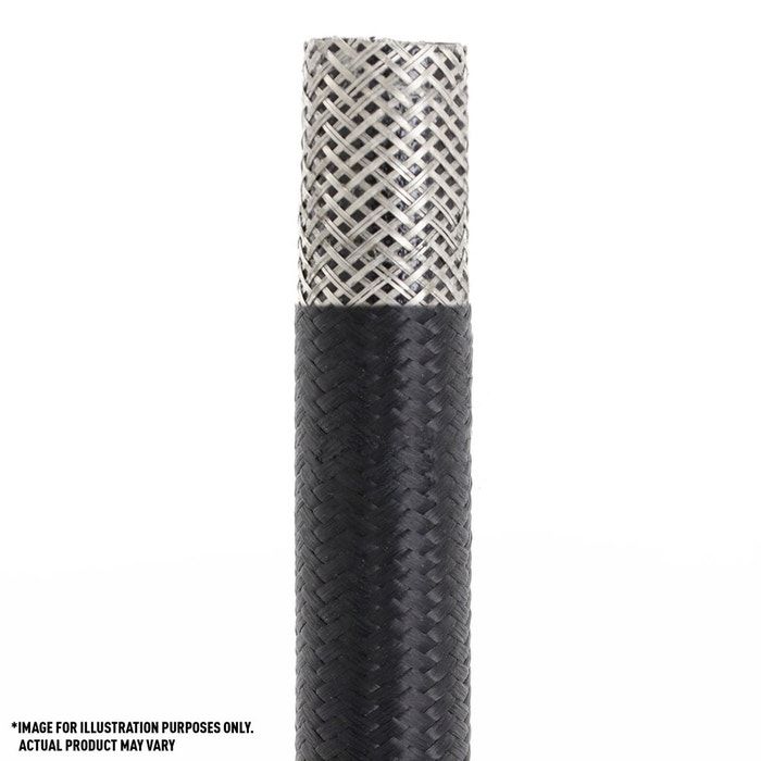 Mishimoto MMSBH-10180-CS Braided -10AN 15Ft. Hose Stainless        