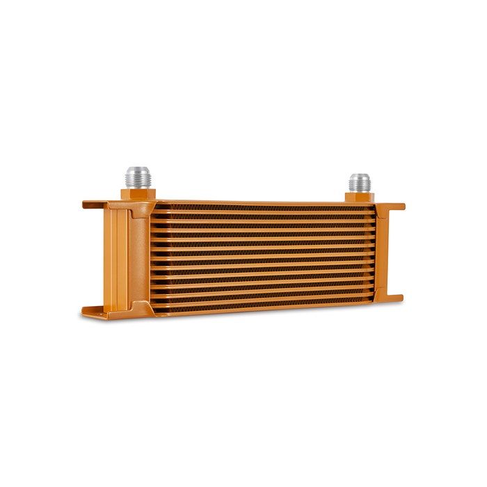 Mishimoto MMOC-13GD Universal 13-Row Oil Cooler Gold        