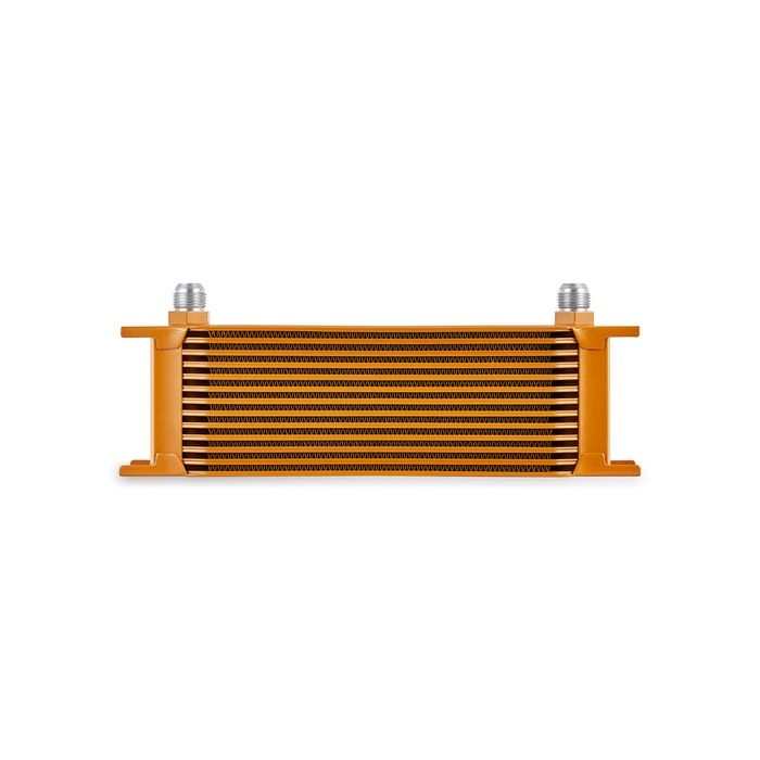 Mishimoto MMOC-13GD Universal 13-Row Oil Cooler Gold        