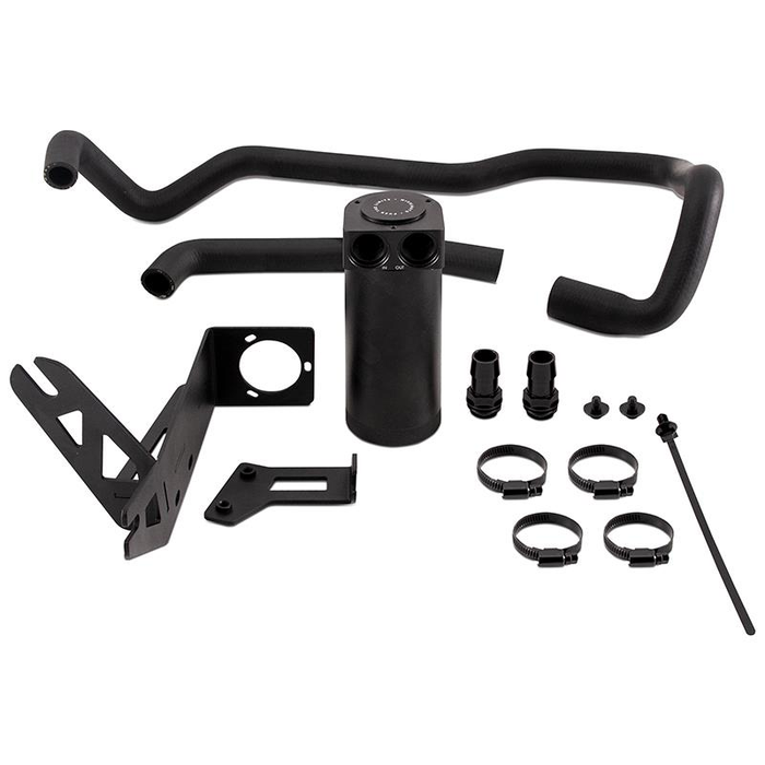 Mishimoto MMBCC-RGR-11BE Baffled Oil Catch Can Kit for Ford Ranger 3.2L Diesel 11+   