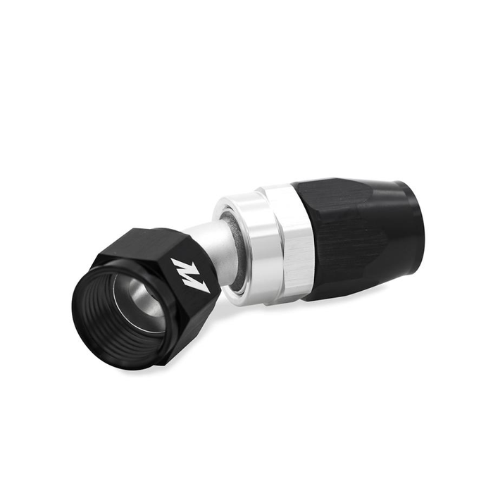 Mishimoto MMFT-SW-12-45 Aluminum -12AN 45 Degree Fitting Black       