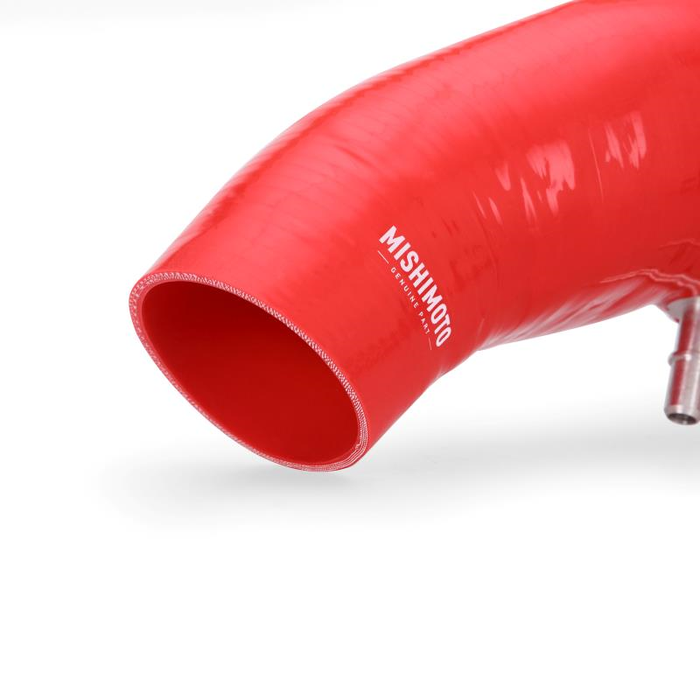 Mishimoto MMHOSE-MUS8-15IHRD Silicone Induction Hose for Ford Mustang GT 15-17 Red     